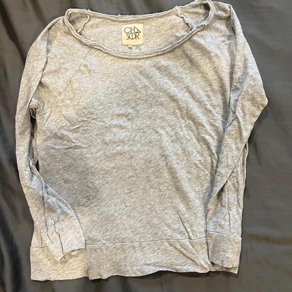 Long sleeve with netting in back